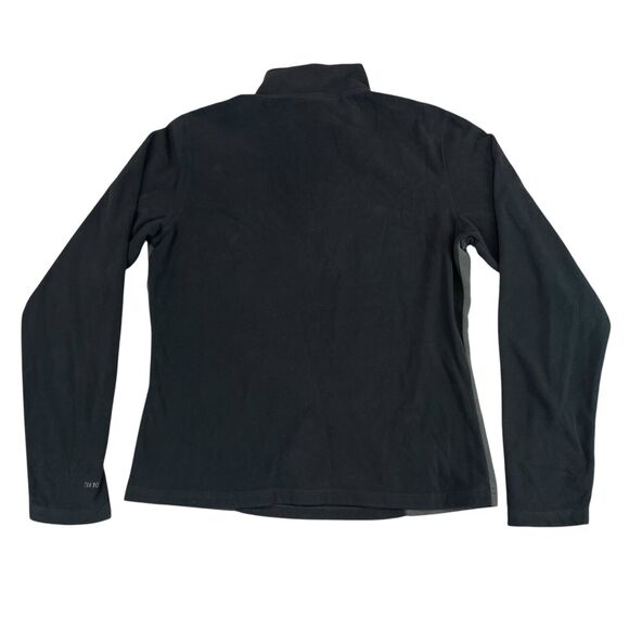 The North Face TKA 100 Pullover Women's M Black & Gray Fleece 1/4 Zip Mock Neck - Picture 7 of 16